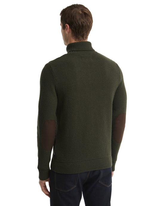 Trui Barbour groen rollneck sweater - Image 2