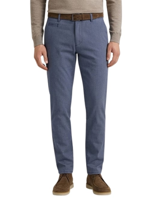 Brax Pantalon blauw katoen - Image 1