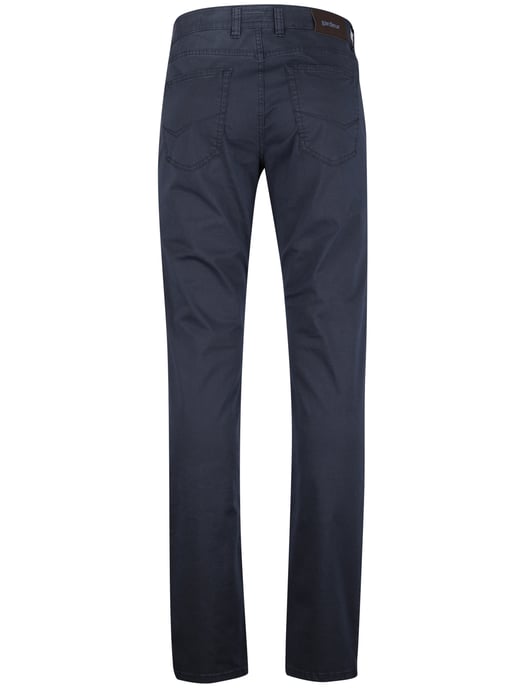 Gardeur pantalon flatfront donkerblauw katoen normale fit - Image 2