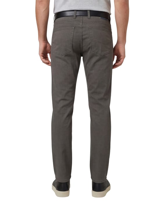 Gardeur Bill 5-pocket pantalon groen gemêleerd katoen modern fit - Image 2