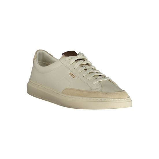 Hugo Boss Witte Leren Herensneakers - Image 2