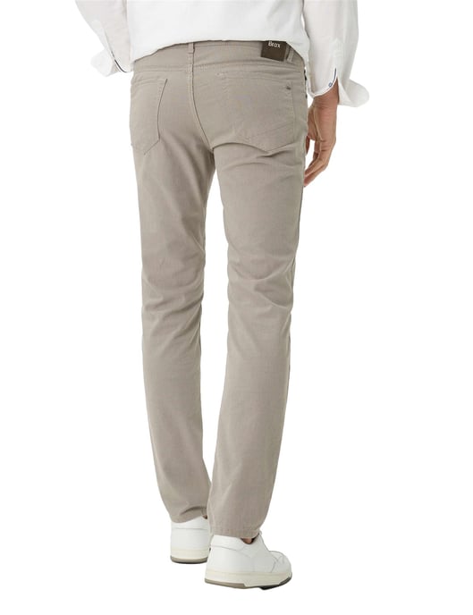 Pantalon 5-pocket beige Brax Chuck slim fit - Image 2
