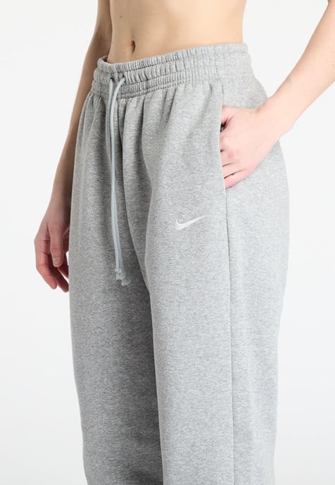 Nike Womens Oversized Phoenix Pullover Hooded Tracksuit in Grey - Image 5