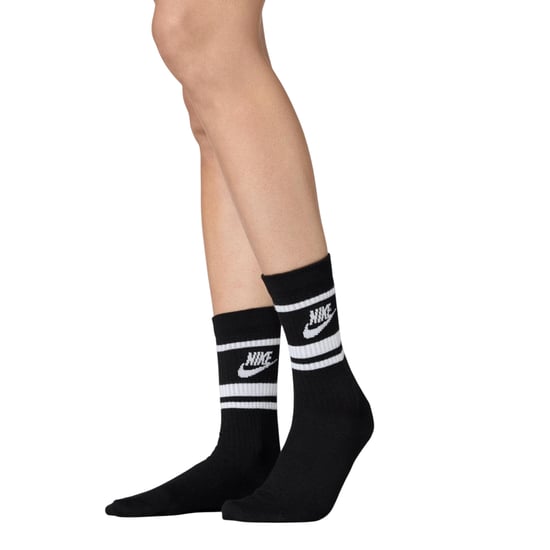 Nike DX5089 Mens Crew Socks 3 Pack Everyday Sportswear Essential Soft Golf Socks - Image 2