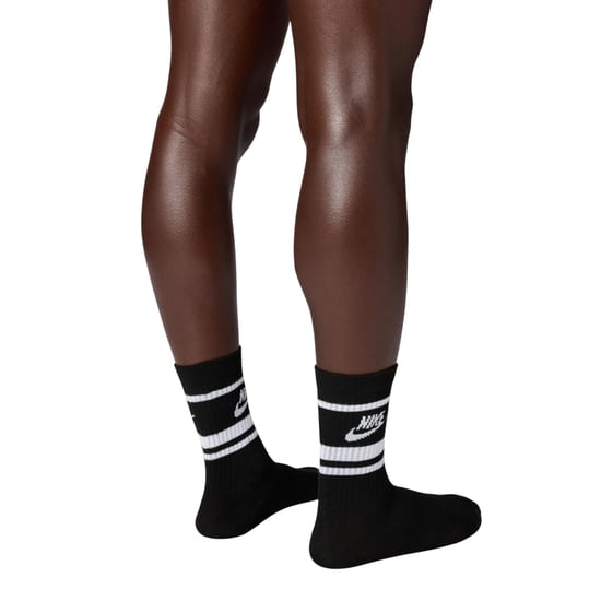 Nike DX5089 Mens Crew Socks 3 Pack Everyday Sportswear Essential Soft Golf Socks - Image 3