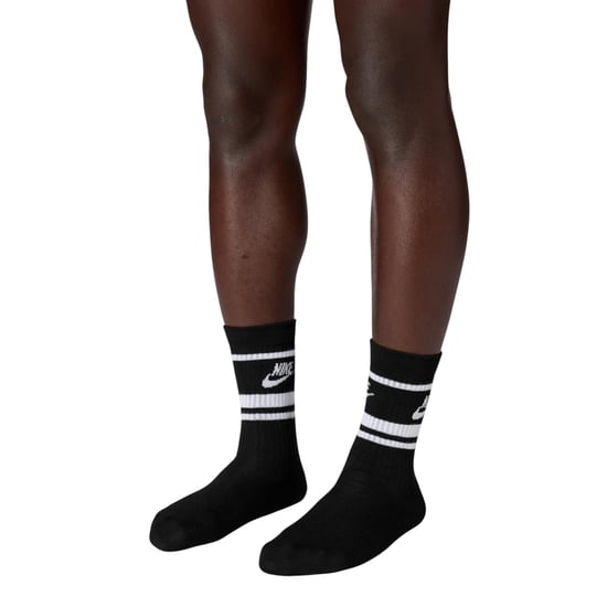 Nike DX5089 Mens Crew Socks 3 Pack Everyday Sportswear Essential Soft Golf Socks - Image 4