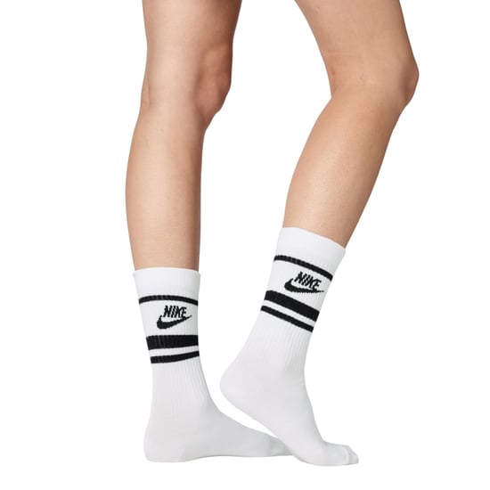 Nike DX5089 Mens Crew Socks 3 Pack Everyday Sportswear Essential Soft Golf Socks - Image 2