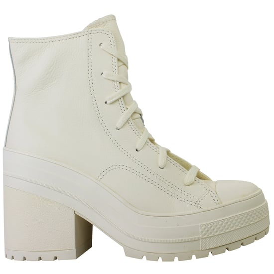 Converse Chuck 70 De Luxe Heel Hi Unisex Off White Shoes - Image 1