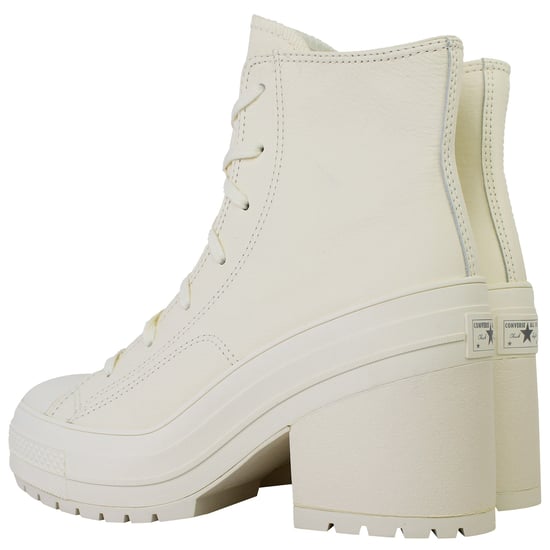 Converse Chuck 70 De Luxe Heel Hi Unisex Off White Shoes - Image 3