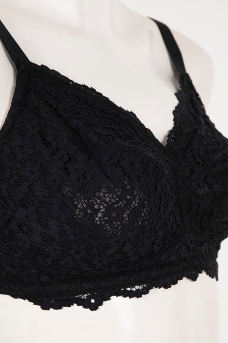 Lace Bralette With Adjustable Straps - Image 5