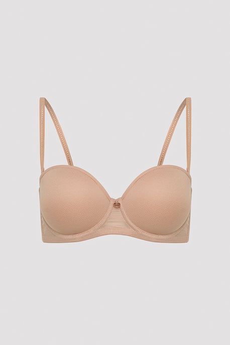 Underwired Knitted Bra With Removable Straps - Image 6