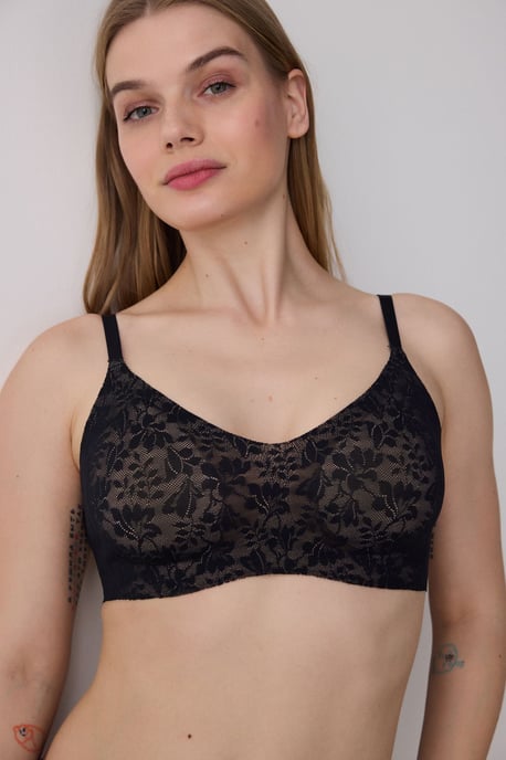 Blommig Spets-Bralette Med Justerbara Remmar - Image 2