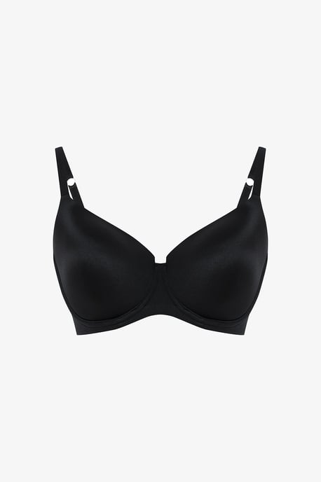 Solid Underwired Jersey Bra - Image 4
