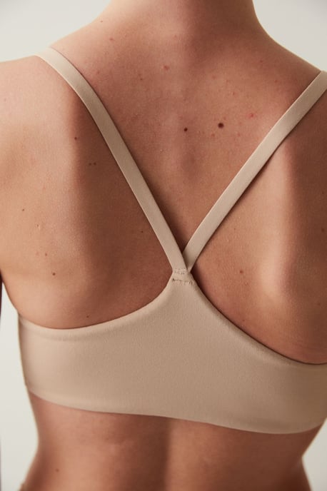 Stickad Bralette med krok-och-öga-stängning - Image 4