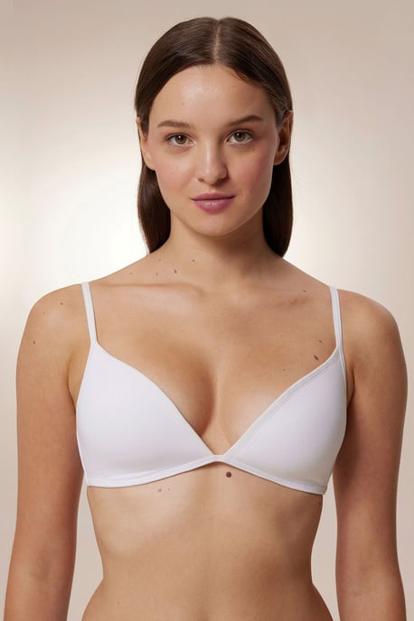 Cotton Jersey Bralette - Image 1