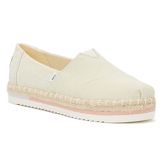 TOMS Alpargata Platform Rope Womens Natural Espadrilles - Image 2