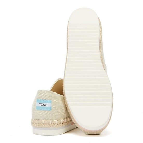 TOMS Alpargata Platform Rope Womens Natural Espadrilles - Image 4