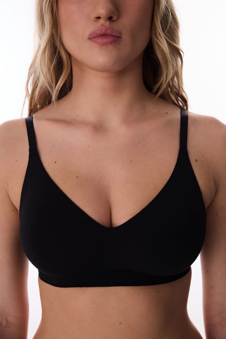 Klassisk Lyocell Jersey Bralette i Bomull - Image 3