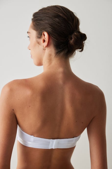 Strapless Gevoerde Jersey Beha - Image 5