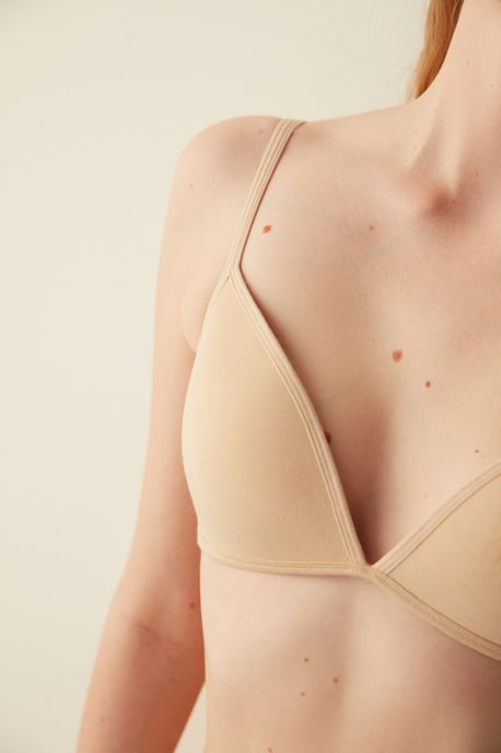 Bomullsjersey Bralette - Image 4