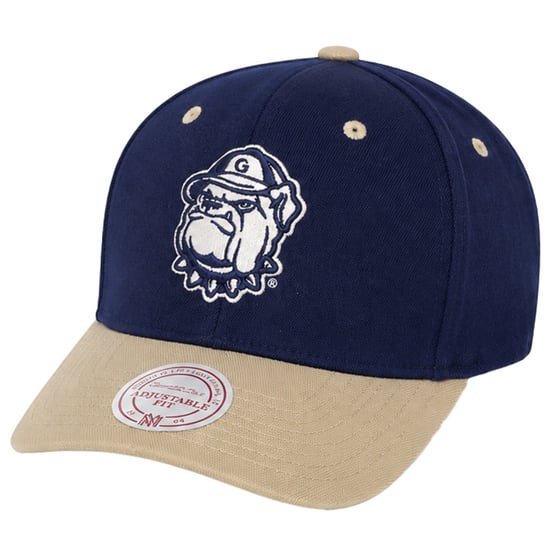 Mitchell & Ness NCAA Georgetown Hoyas Navy Cap - Image 1