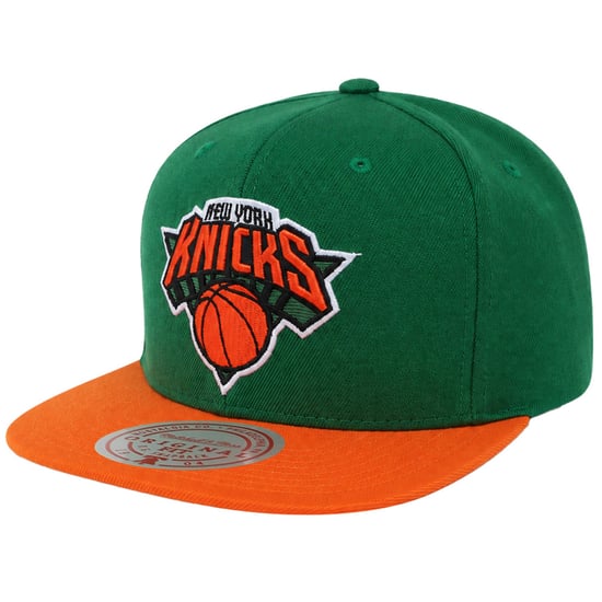 Mitchell & Ness NBA New York Knicks St. Patrick's Day Green Cap - Image 1