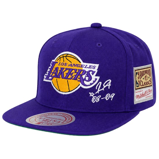 Mitchell & Ness NBA Los Angeles Lakers Jersey Love Purple Cap - Image 1