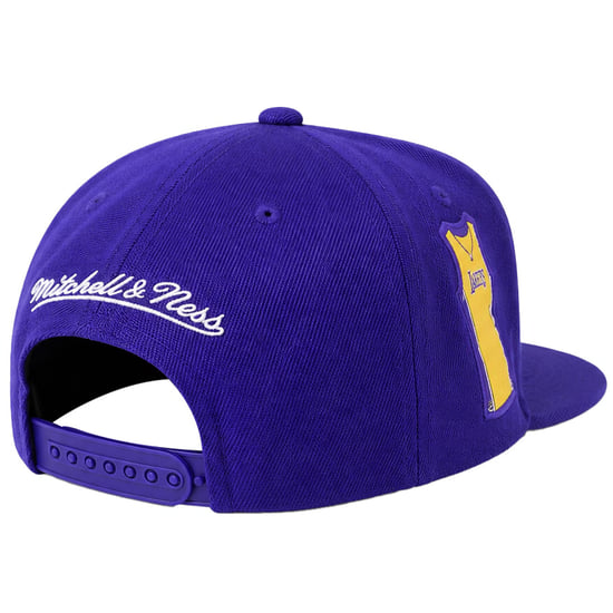 Mitchell & Ness NBA Los Angeles Lakers Jersey Love Purple Cap - Image 2