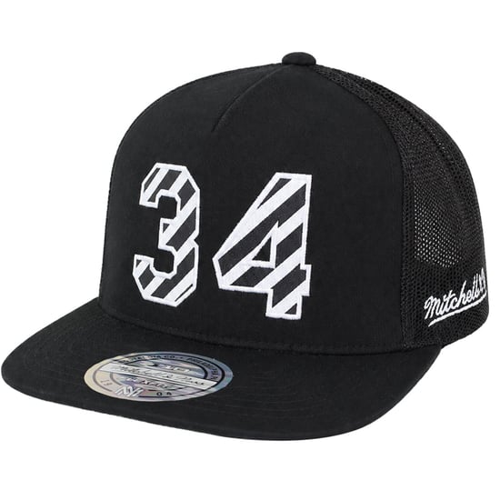 Mitchell & Ness NBA Houston Rockets #34 Olajuwon Black Cap - Image 1