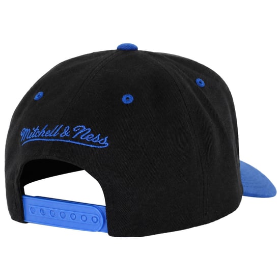 Mitchell & Ness NBA Minnesota Timberwolves Logo 2-Tone 110 Black Cap - Image 2