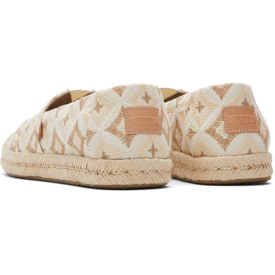 TOMS Alpargata Rope 2.0 Polyester Women's Natural Geo Espadrilles - Image 2