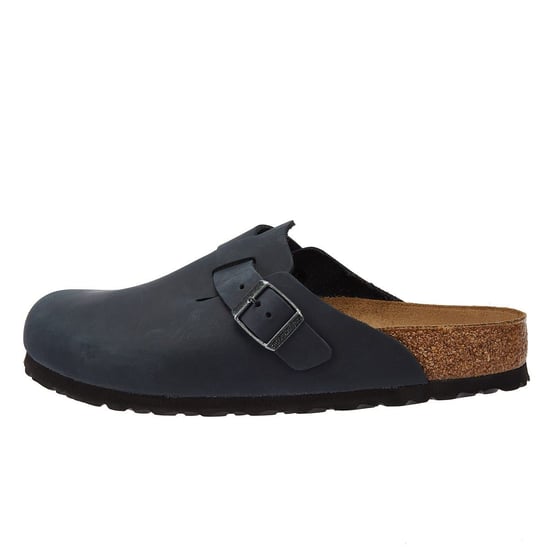 Birkenstock Boston Oiled Nubuck Black Clogs - Image 5