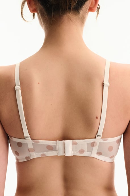 Polka Dot Underwire Bra - Image 2