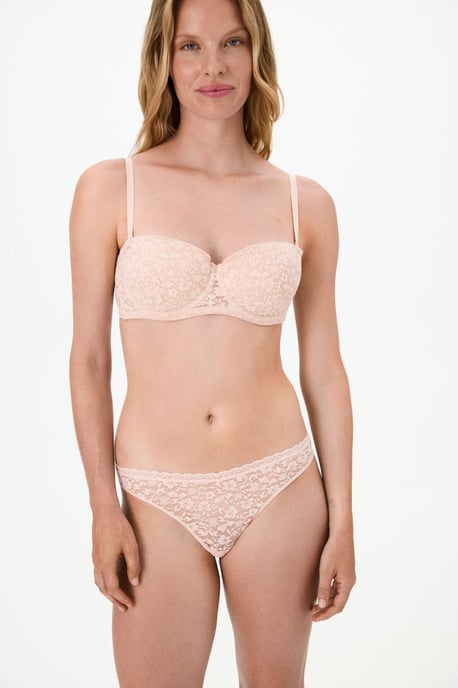 Lace Underwired Bra With Removable Straps - Image 3