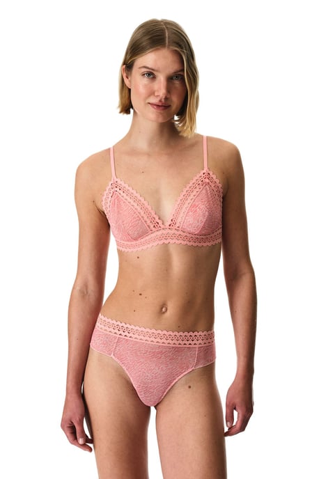 Leopard Lace Underwire Bralette - Image 1