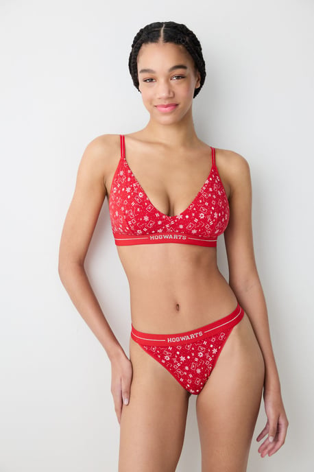 Geometrisk Stickad Bralette - Image 2