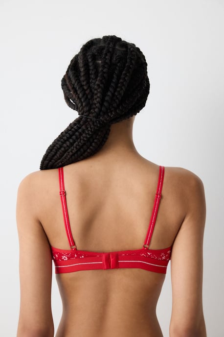 Geometrisk Stickad Bralette - Image 6