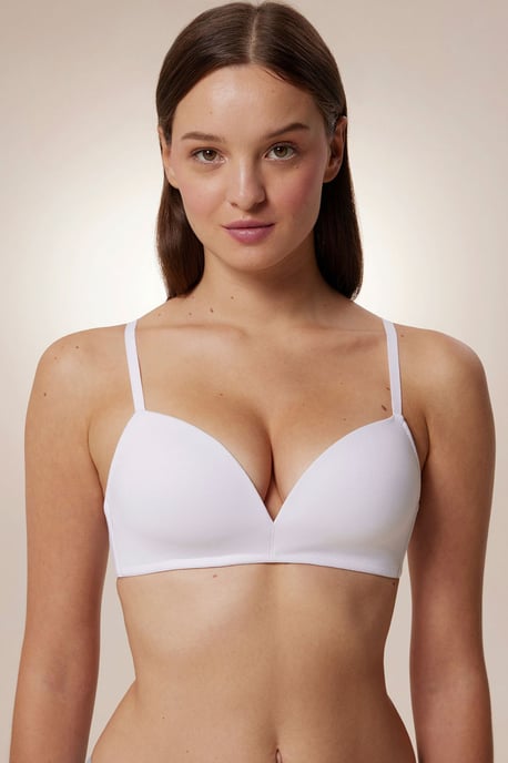 Cotton Jersey Push-up Bra - Image 1