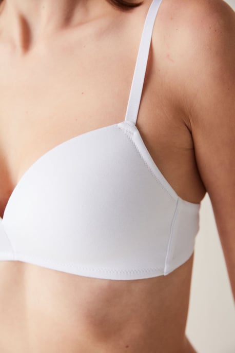 Cotton Jersey Push-up Bra - Image 4