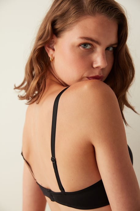 Padded Underwire Bra With Removable Straps - Image 4