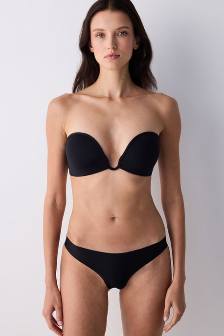 Strapless Gebreide BH met Haak-en-Oog Sluiting - Image 1