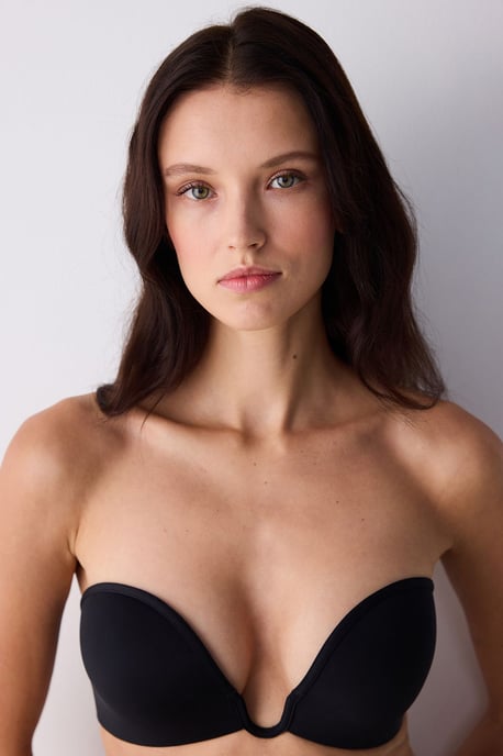 Strapless Gebreide BH met Haak-en-Oog Sluiting - Image 2