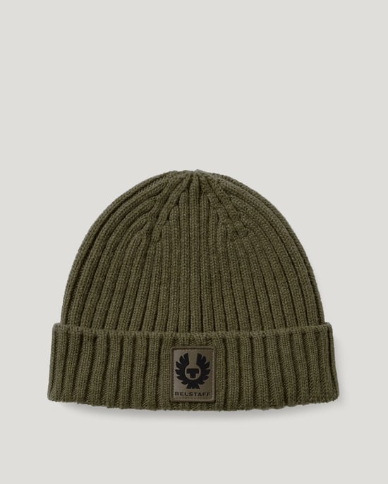Logo Detail Hat in Olive - Image 1