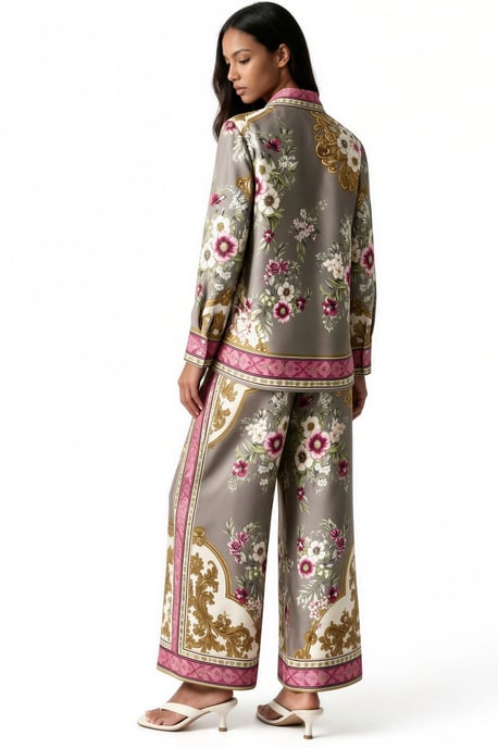 Katoen Viscose Twee-delige Set - Image 2