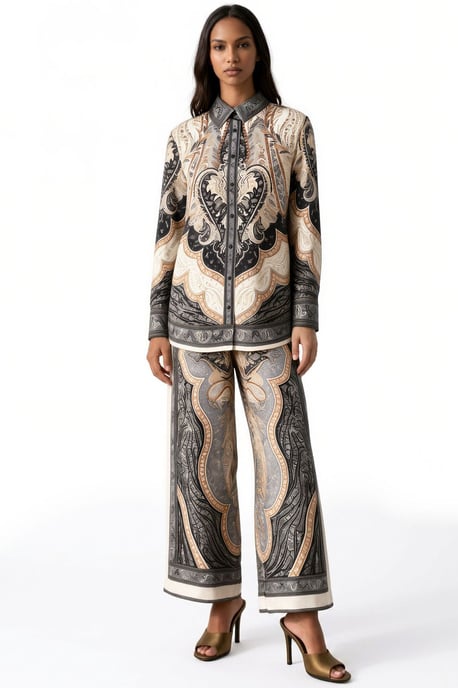 Katoen Viscose Twee-delige Set - Image 1