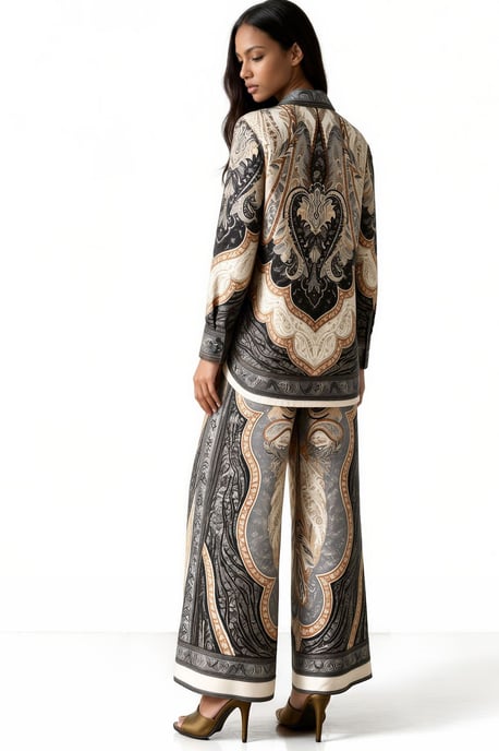 Katoen Viscose Twee-delige Set - Image 3