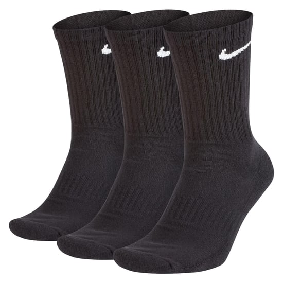 Nike SX7664 Mens Crew Socks Everyday Cushioned 3 Pack Dri-Fit Trainers Socks - Image 1
