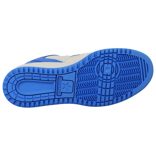 Converse Weapon Mid Unisex White/Blue Trainers - Image 5