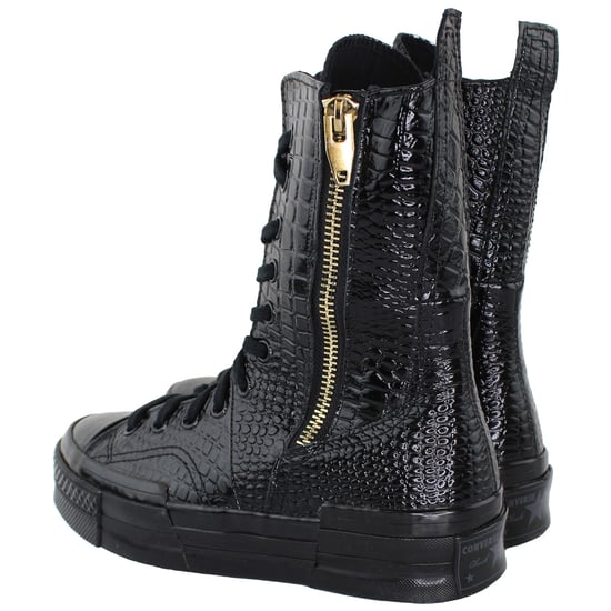 Converse Chuck 70 Plus XHi Unisex Black Shoes - Image 3