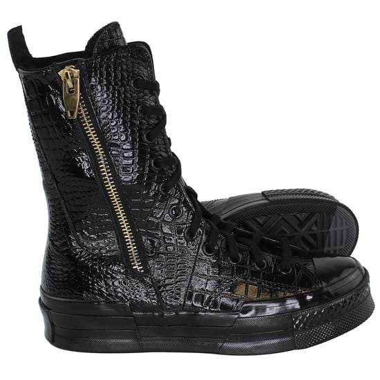 Converse Chuck 70 Plus XHi Unisex Black Shoes - Image 4
